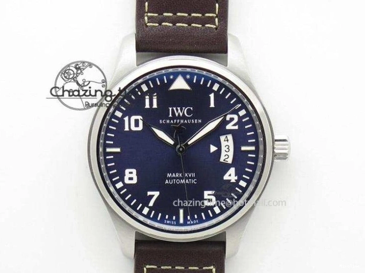MIROTIME 0824 Stretchable Pilot Chrono 2016 IW377719 ZF 1:1 Best Edition Gray Dial on SS Bracelet A 7135